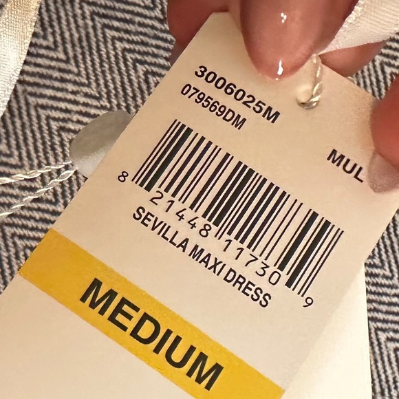 TRINA TURK - Sevillia Asymmetric Swimsuit Cover Up Midi Dress - Picture 7 of 7